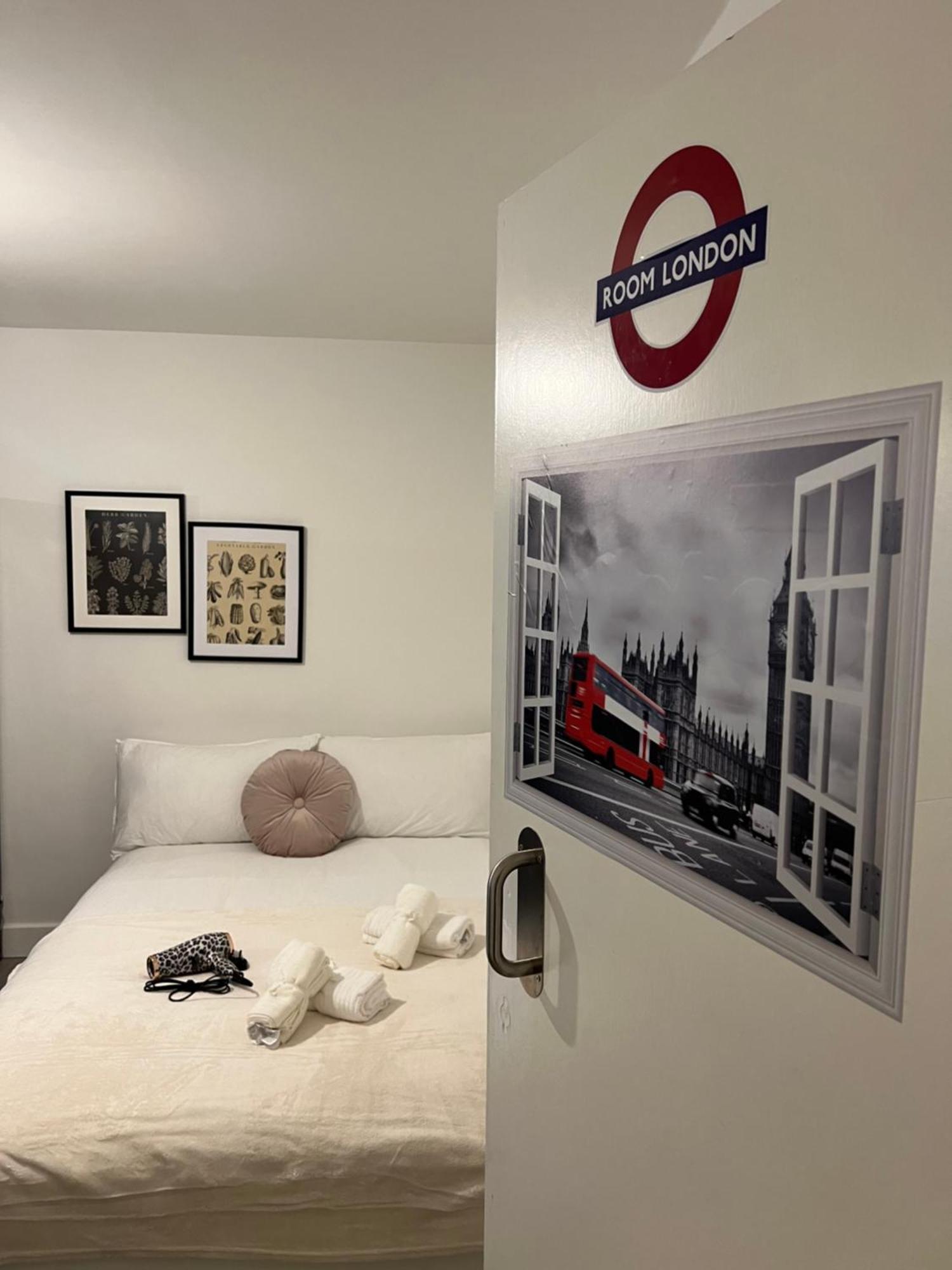 Lovely Double Rooms In Euston & Square In Central Лондон Экстерьер фото